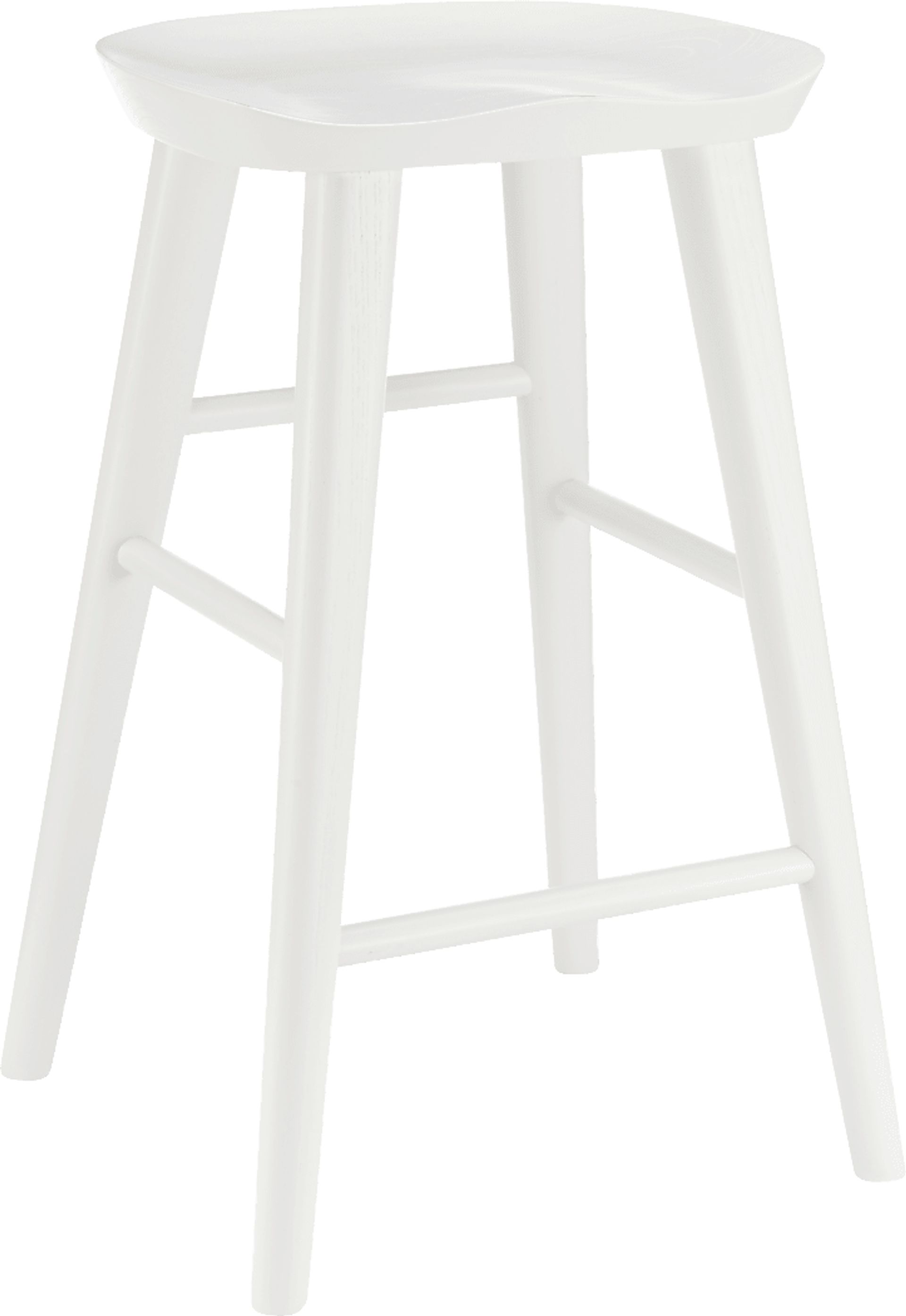 Bresland White Counter Stool - Image 3