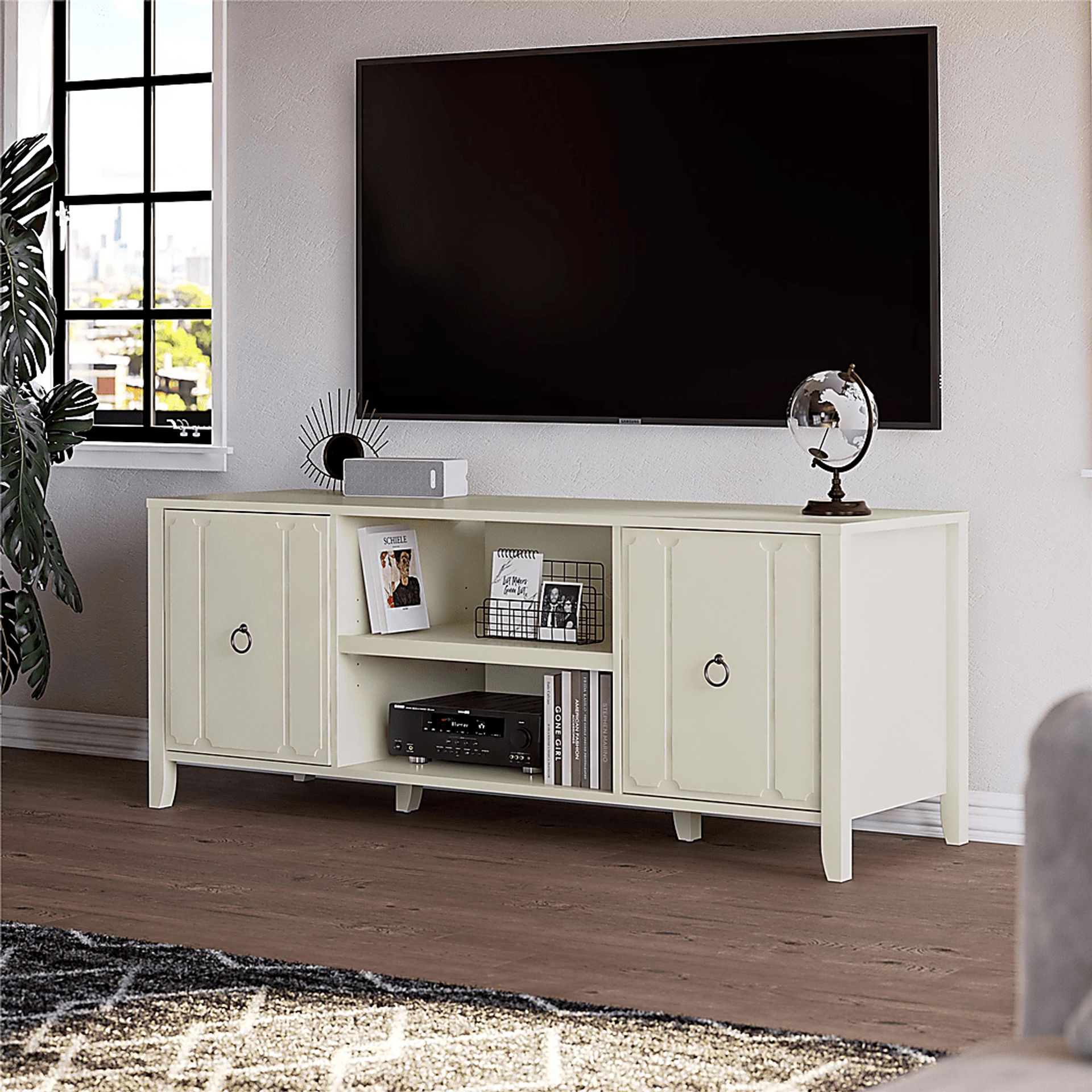 Breslaw Ivory 59 in. Console - Image 4
