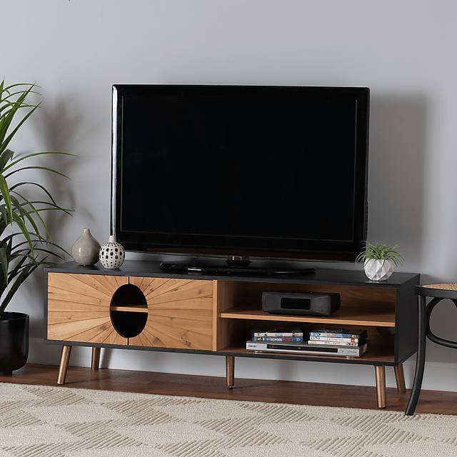 Bretcoe Brown 55.5in. Console - Thumbnail - Image 3