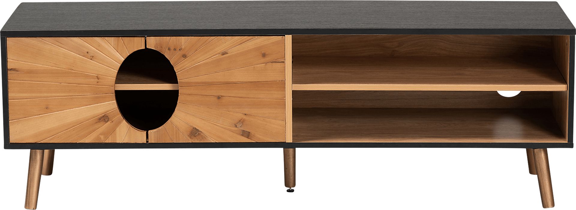Bretcoe Brown 55.5in. Console - Image 5