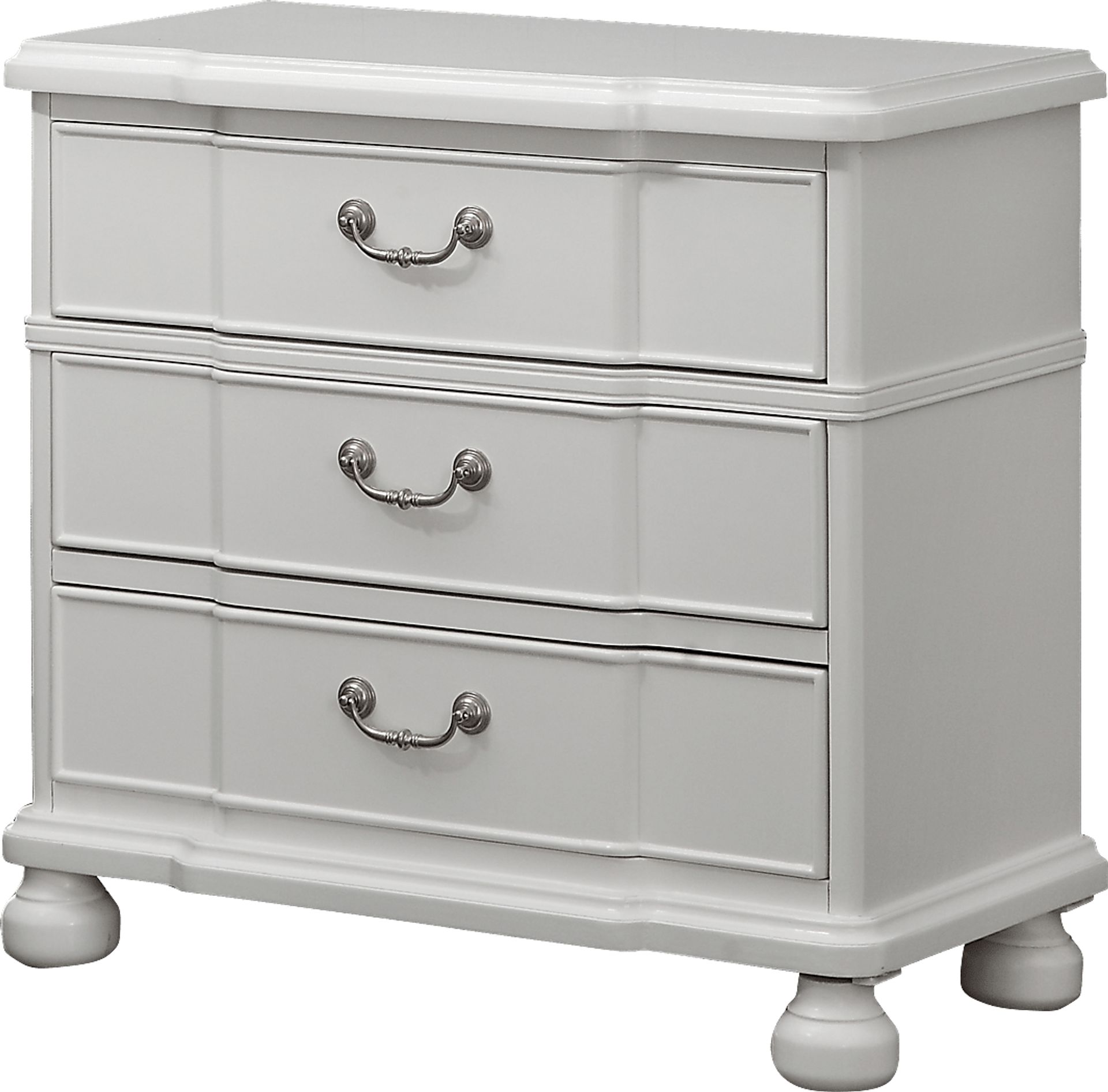 Breton White Accent Cabinet - Image 1