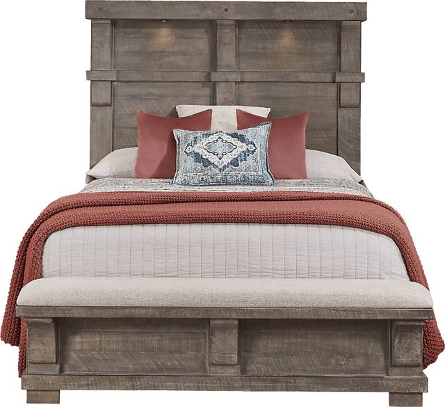 Bretten Crossing Gray 5 Pc King Bedroom - Thumbnail - Image 3