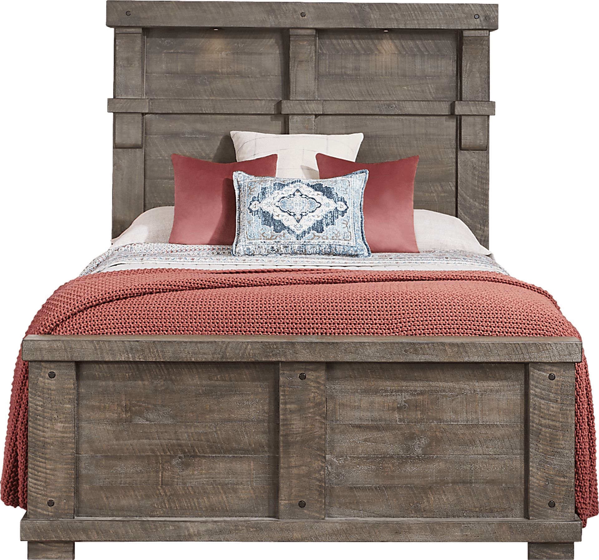 Bretten Crossing Gray 7 Pc Queen Bedroom - Image 3