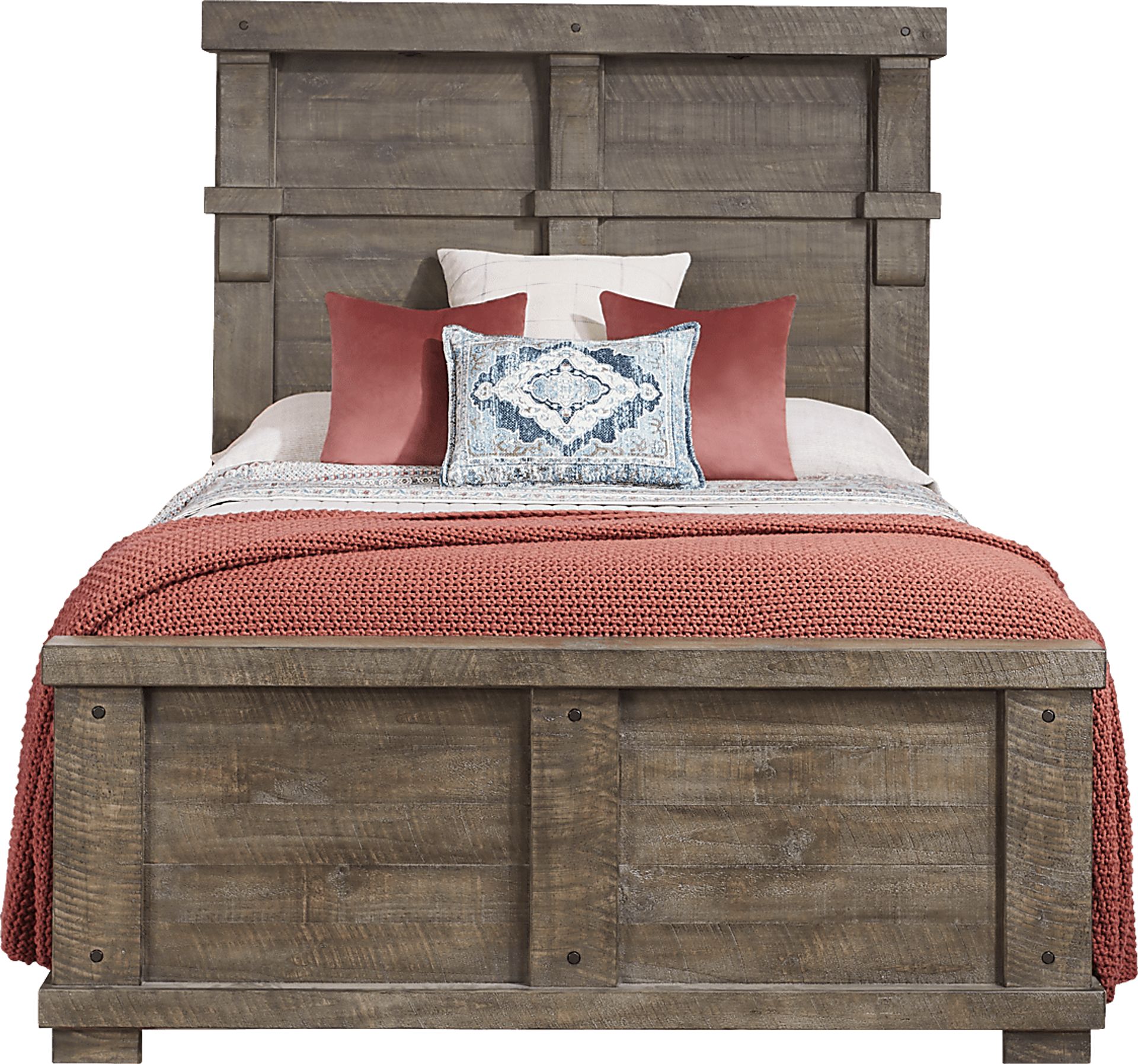 Bretten Crossing Gray 7 Pc Queen Bedroom - Image 2