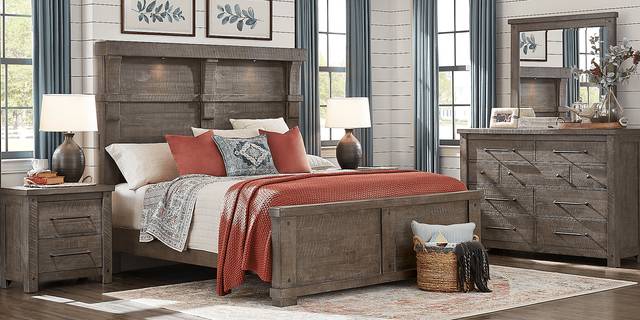 Bretten Crossing Gray Nightstand - Thumbnail - Image 2
