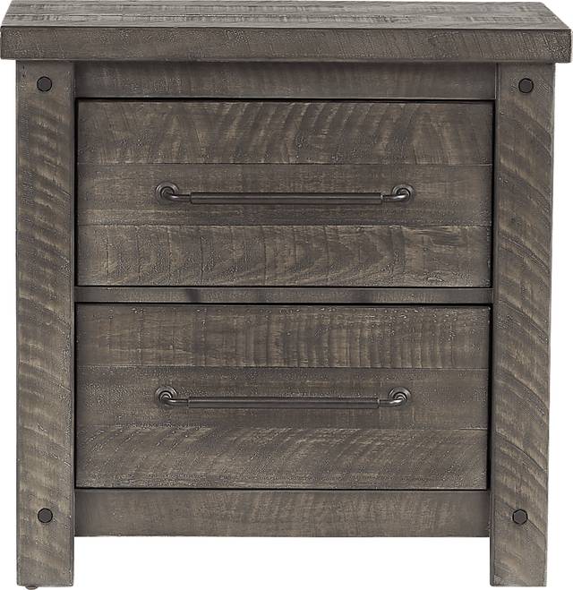 Bretten Crossing Gray 7 Pc Queen Bedroom - Thumbnail - Image 11