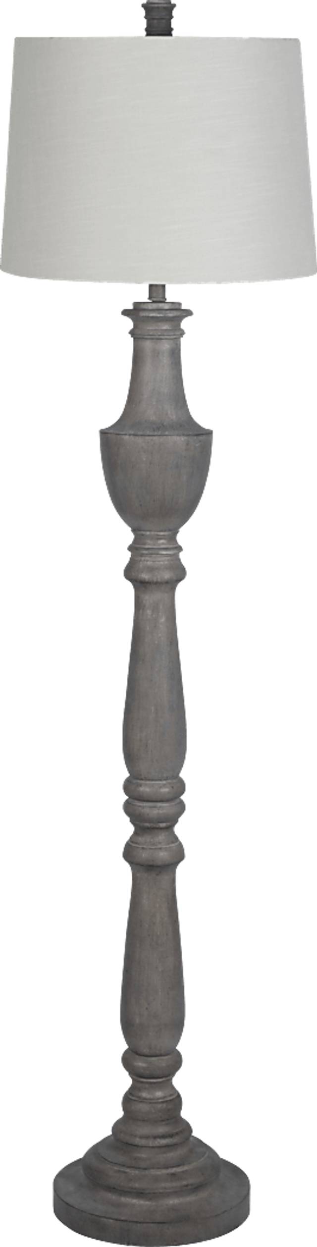 Brettonwood Gray Floor Lamp - Thumbnail - Image 1