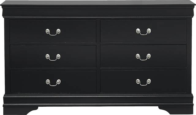 Brevard Black 5 Pc Queen Sleigh Bedroom - Thumbnail - Image 4