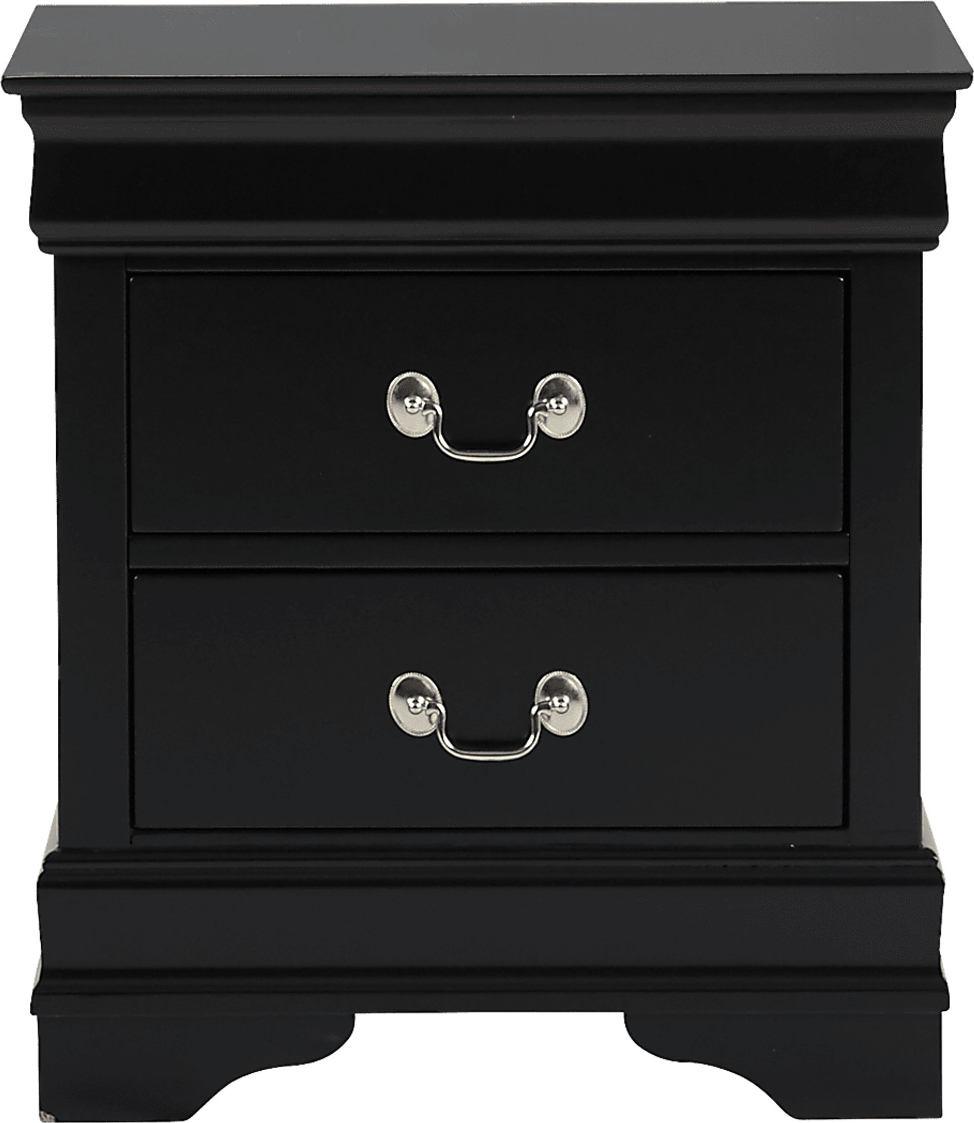 Brevard Black Nightstand - Image 1