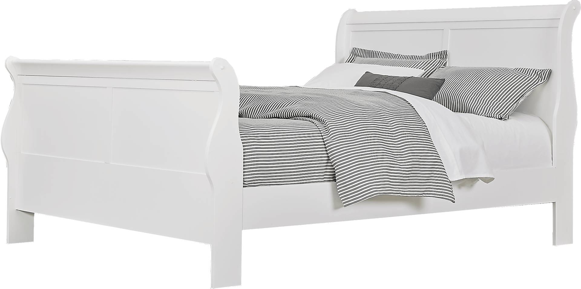 3 pc king sleigh bed