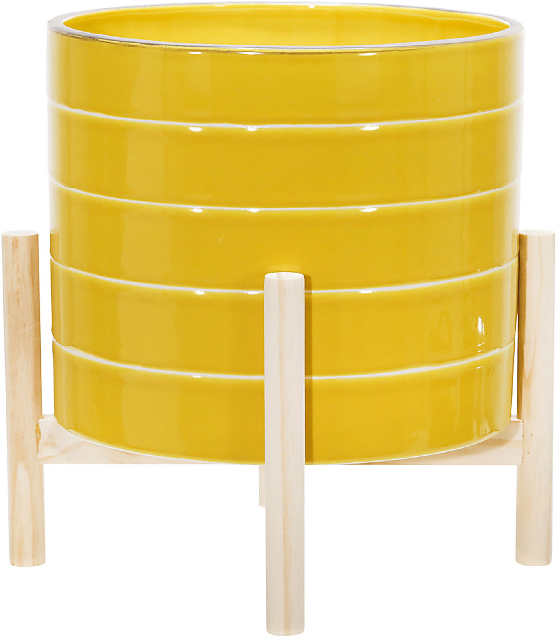 Brevarrd Yellow Planter - Image 3