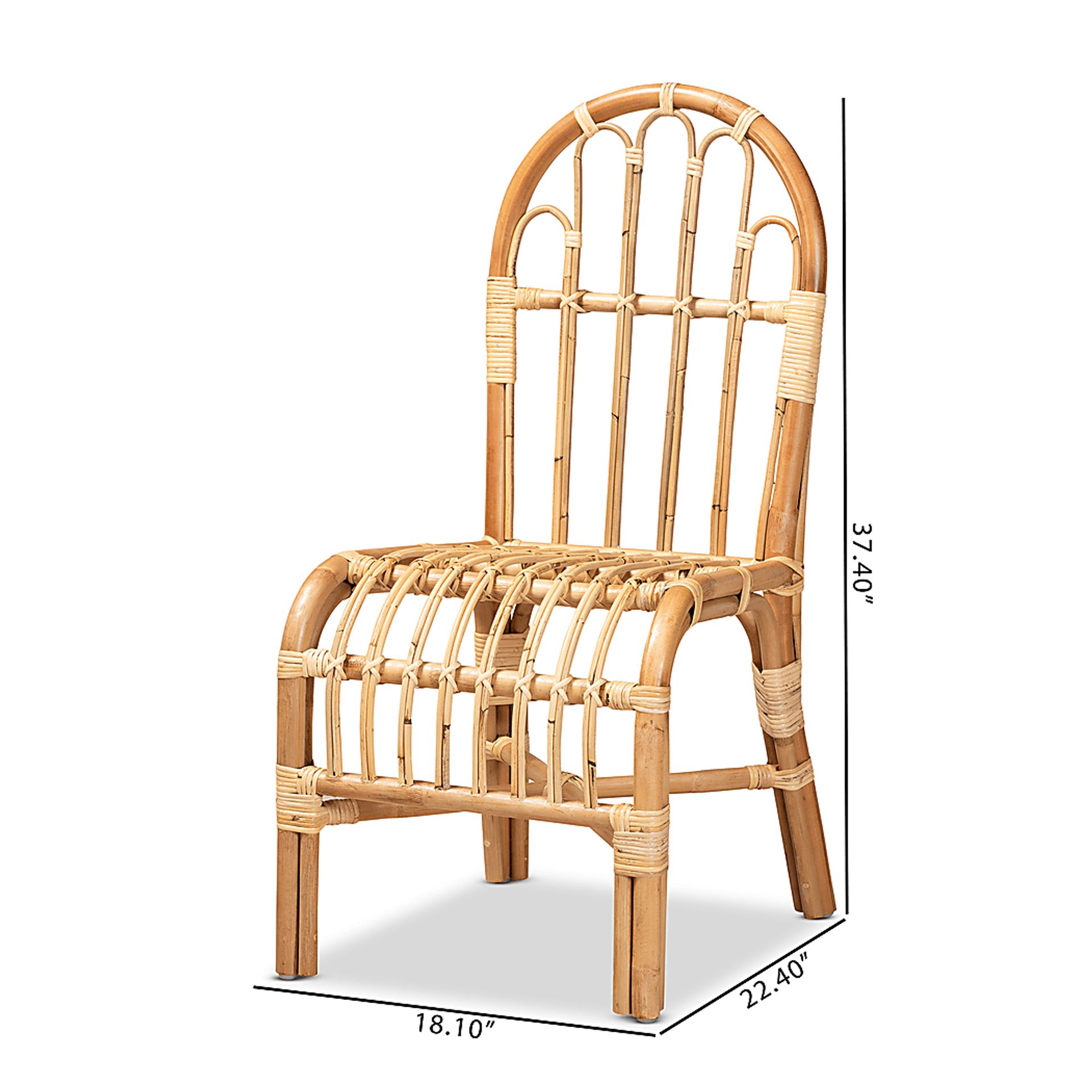 Brevoort Brown Side Chair - Image 8
