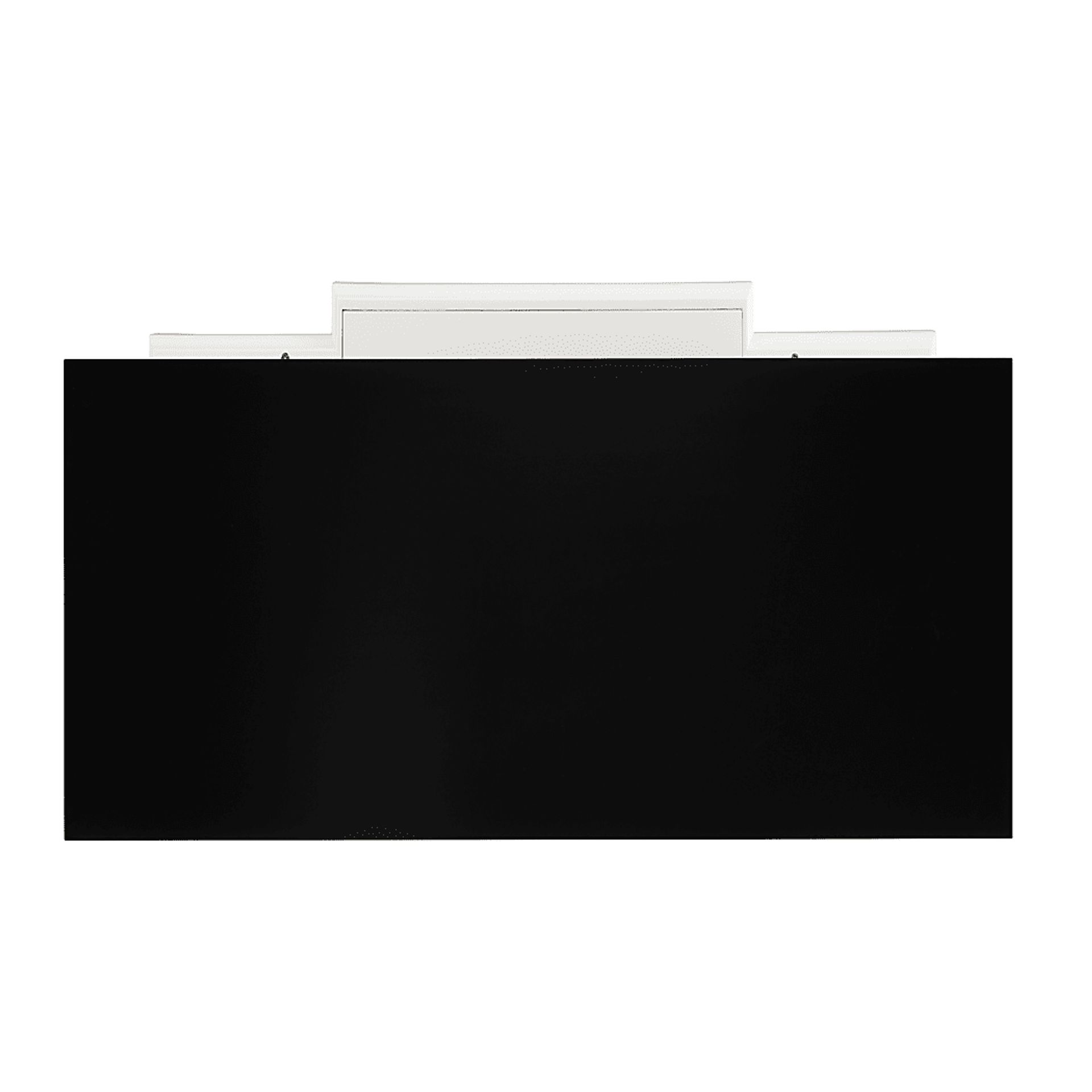Breyfogle White 66 in. Console With Electric Log Fireplace - Image 6
