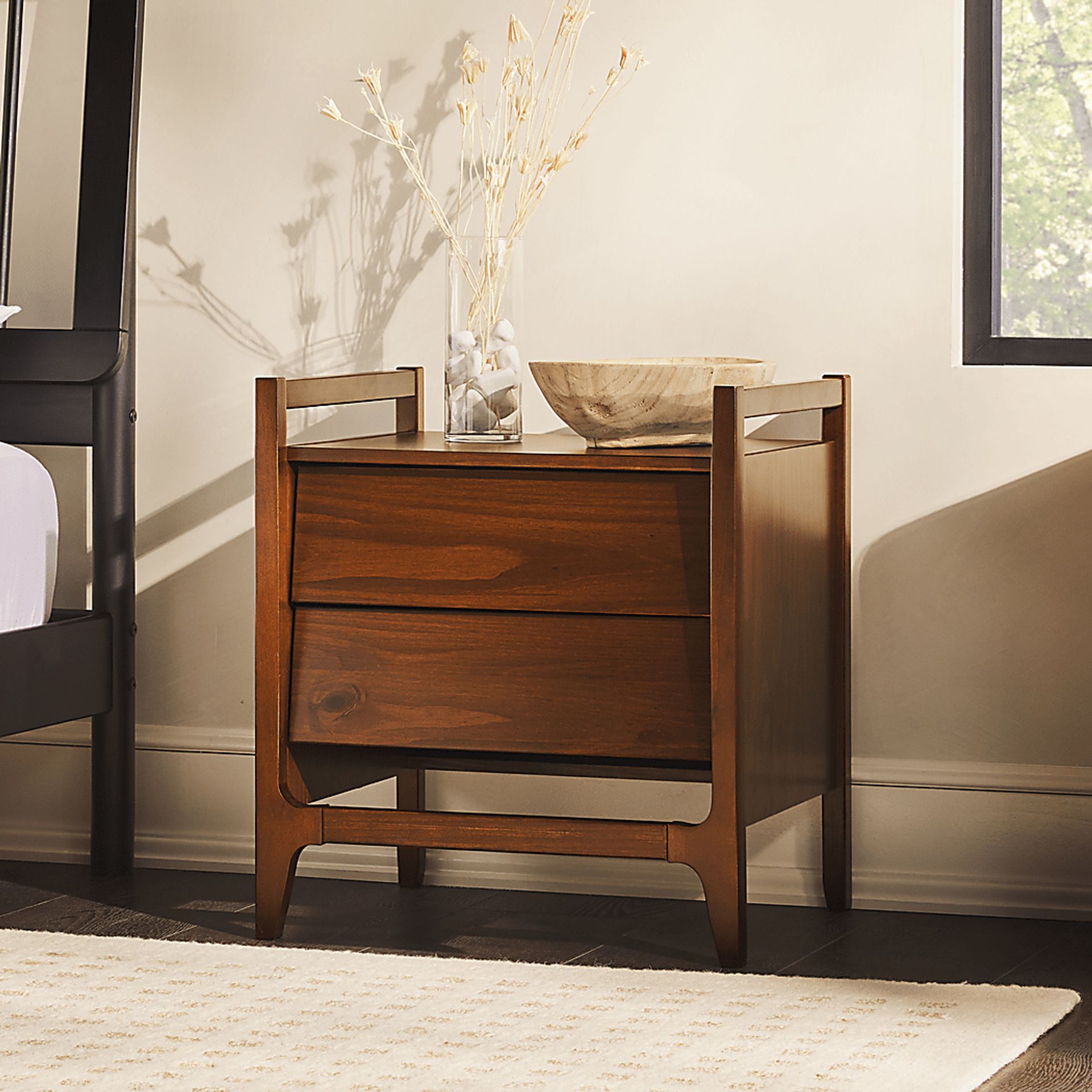 Briabend Walnut Nightstand - Image 2