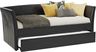 Brianne Black Daybed with Trundle