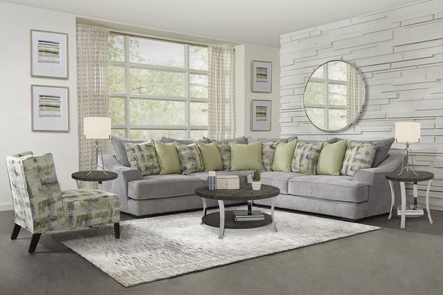 Briar Crossing Gray 3 Pc Sectional - Thumbnail - Image 2
