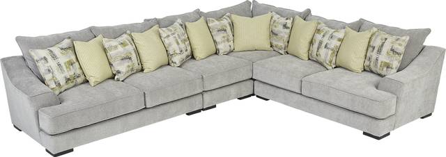 Briar Crossing Gray 4 Pc Sectional - Thumbnail - Image 3