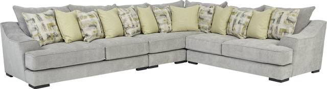 Briar Crossing Gray 4 Pc Sectional - Thumbnail - Image 1