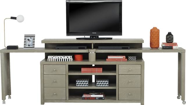Briar Hill Gray 2 Pc Wall Unit - Thumbnail - Image 1