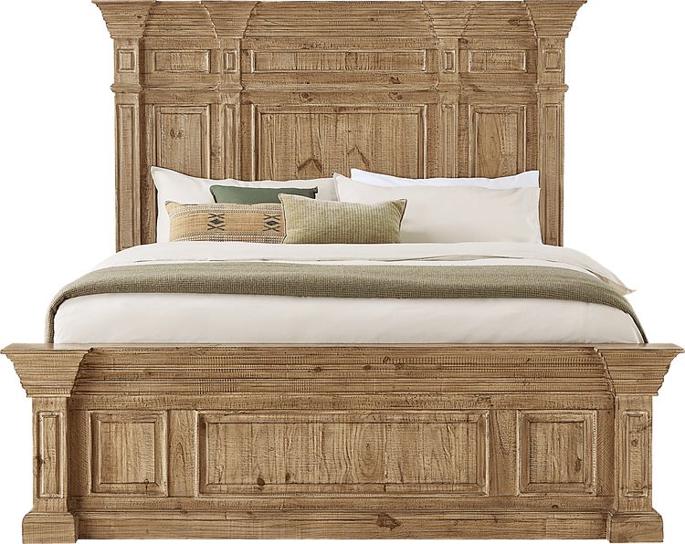 3 pc king panel bed