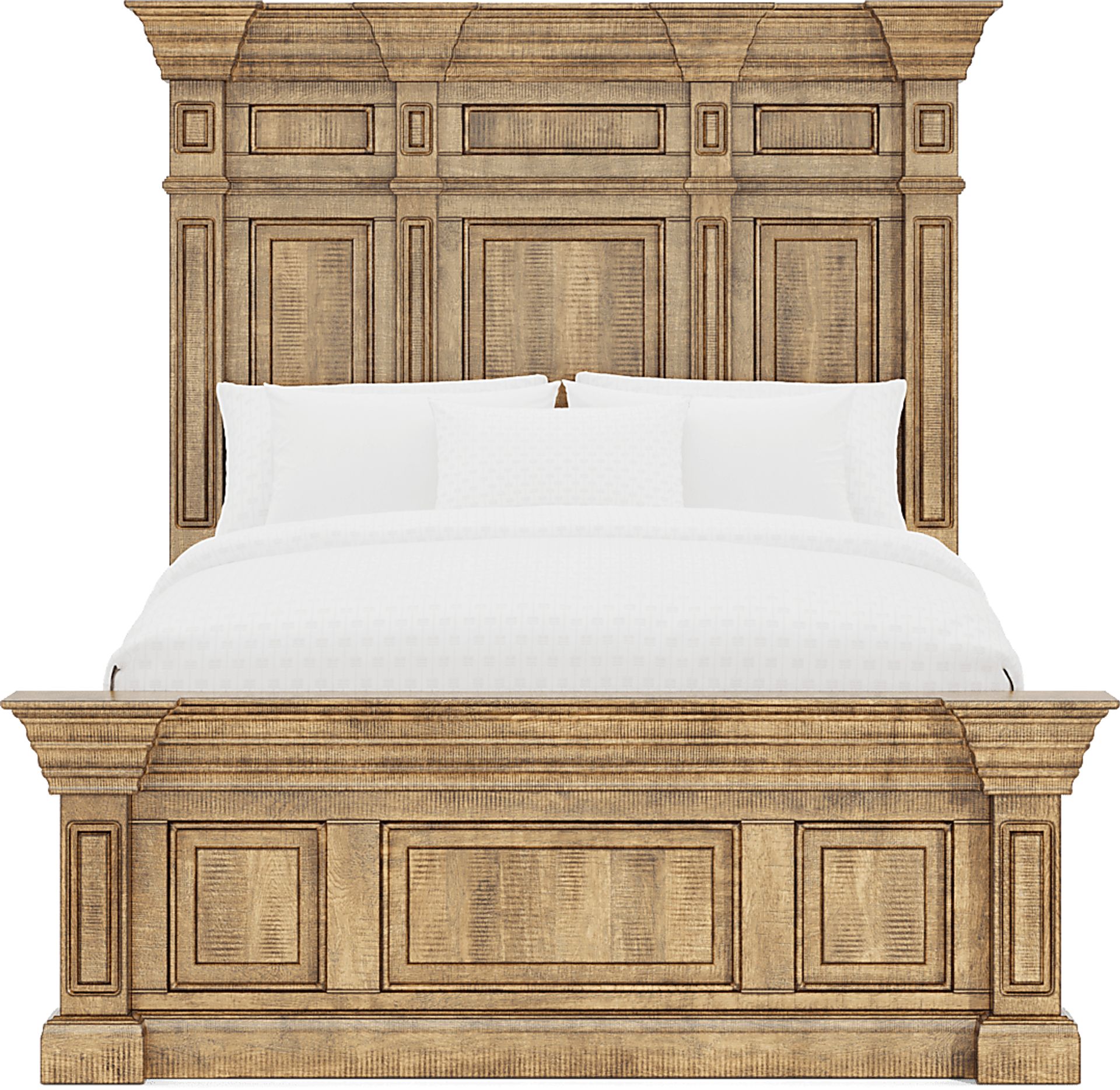 Briar Hill Natural 7 Pc Queen Panel Bedroom - Image 3