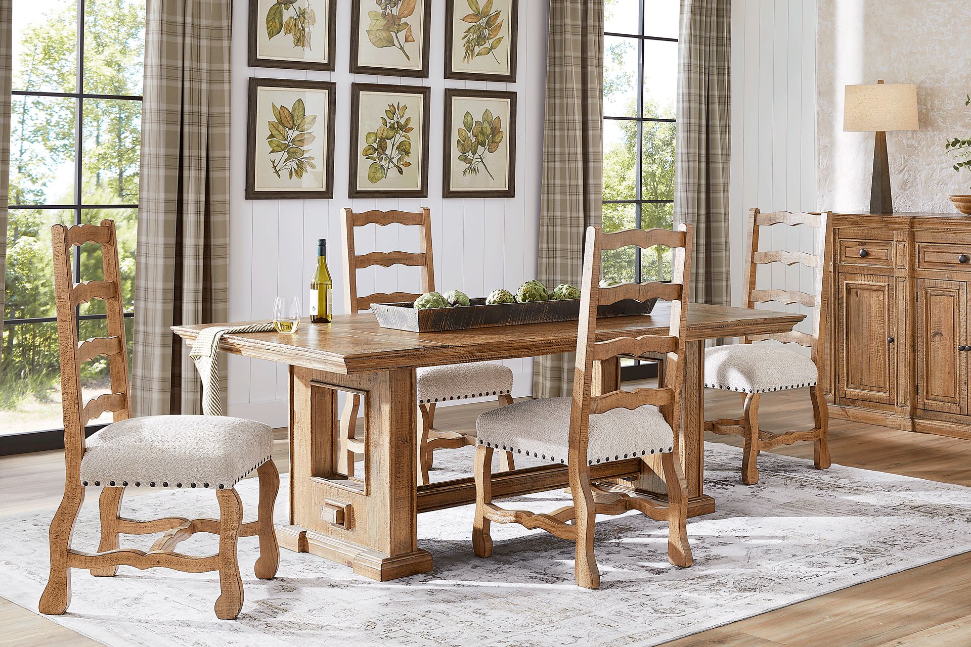 Briar Hill Natural 5 Pc Dining Room - Image 1