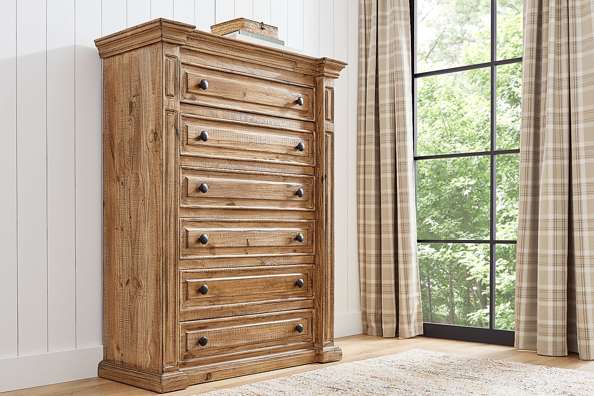 Briar Hill Natural 5 Pc Queen Panel Bedroom - Image 7