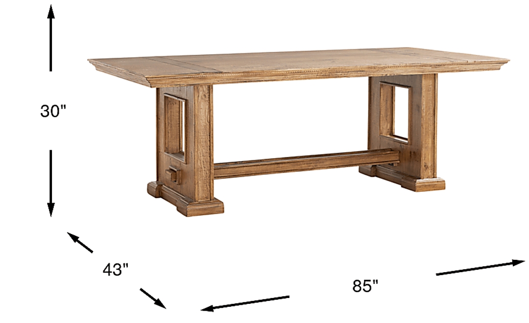 Briar Hill Natural Dining Table