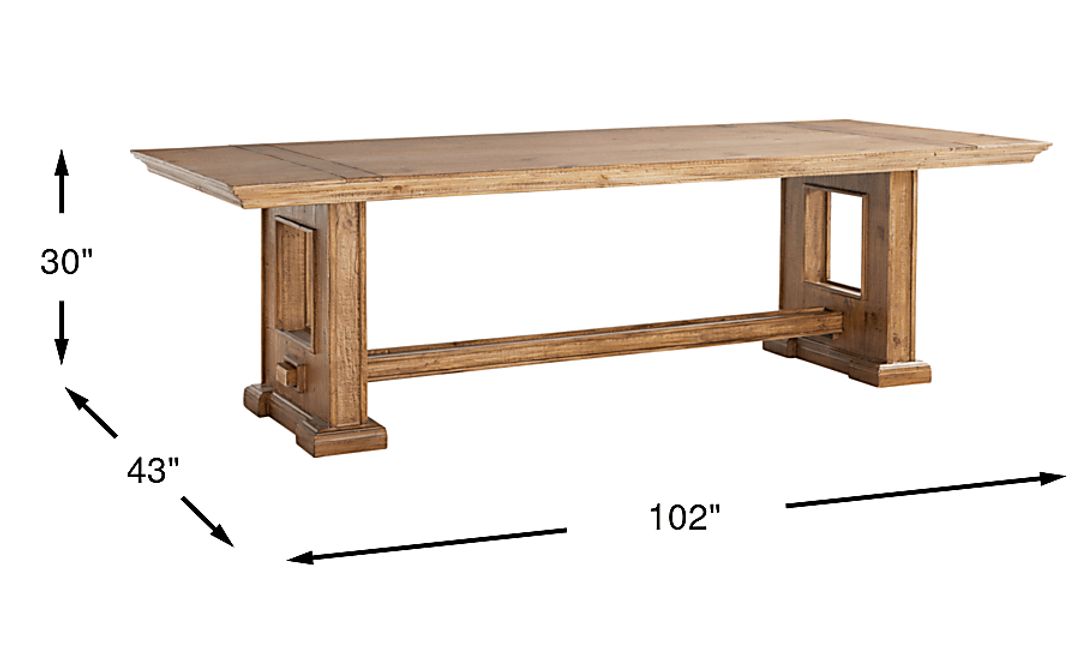 Briar Hill Natural Dining Table