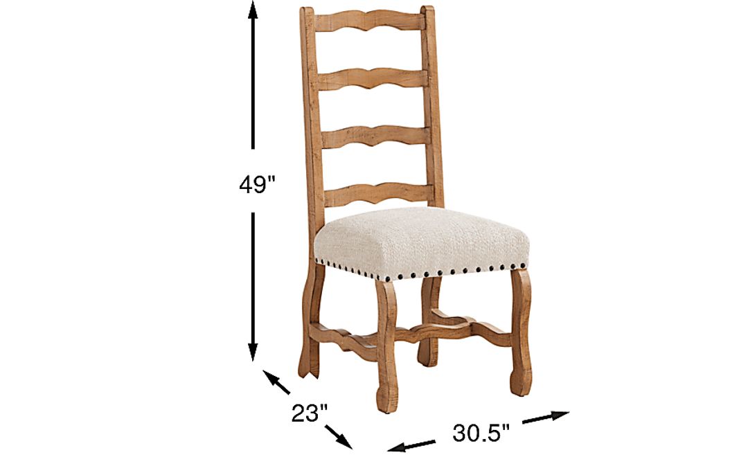 Briar Hill Natural Ladder Back Side Chair