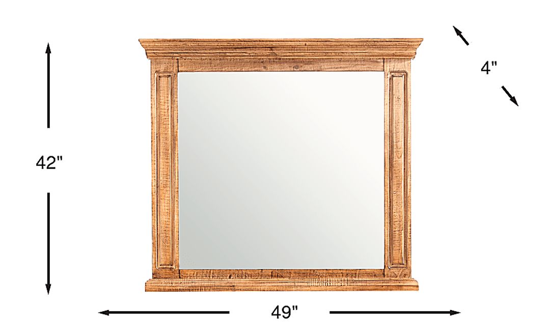 Briar Hill Natural Mirror