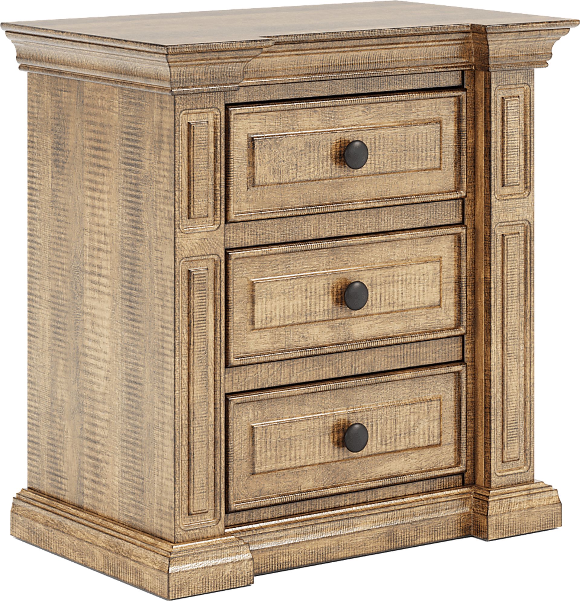 Briar Hill Natural 7 Pc Queen Panel Bedroom - Image 15