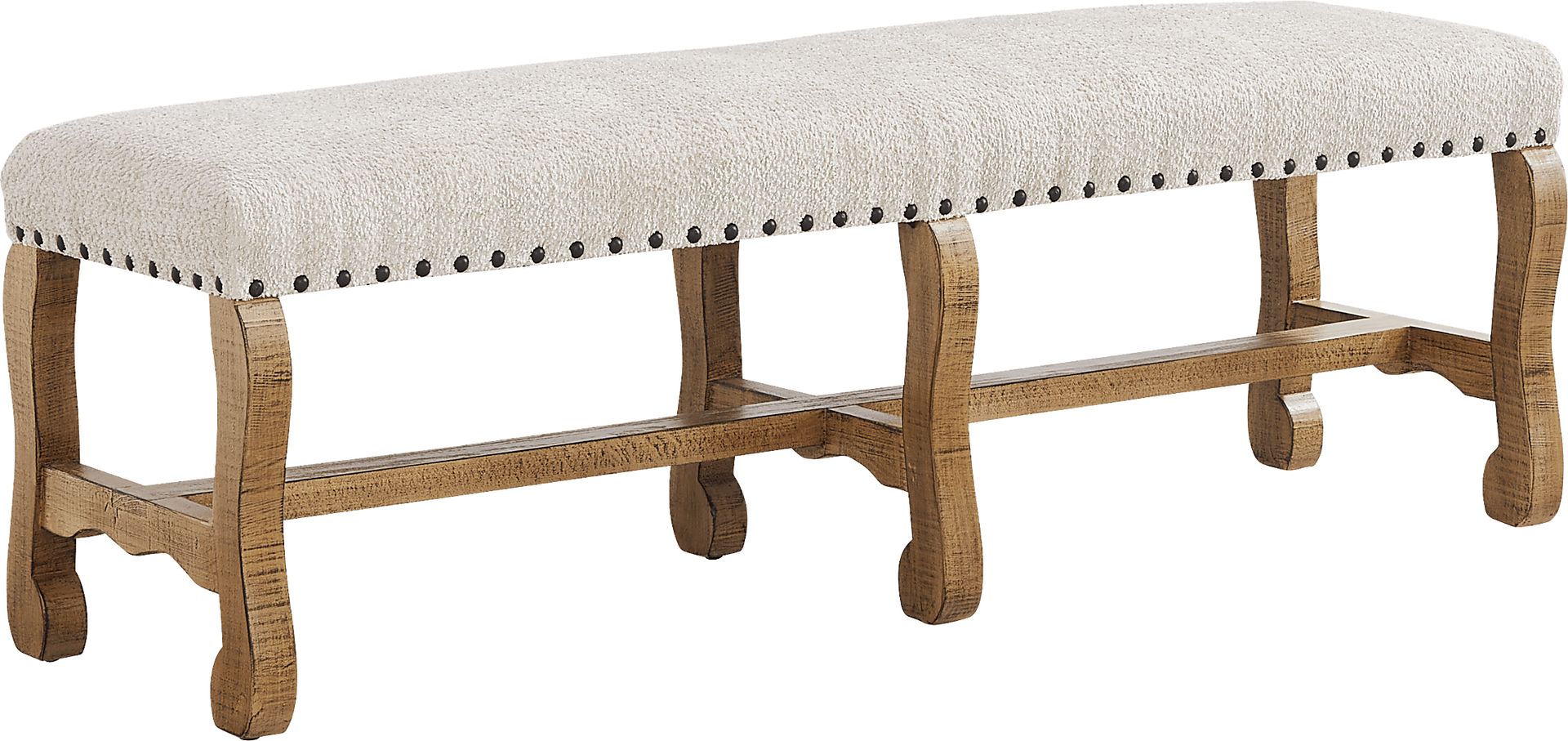 Briar Hill Natural 6 Pc Dining Room with Bench - Image 4
