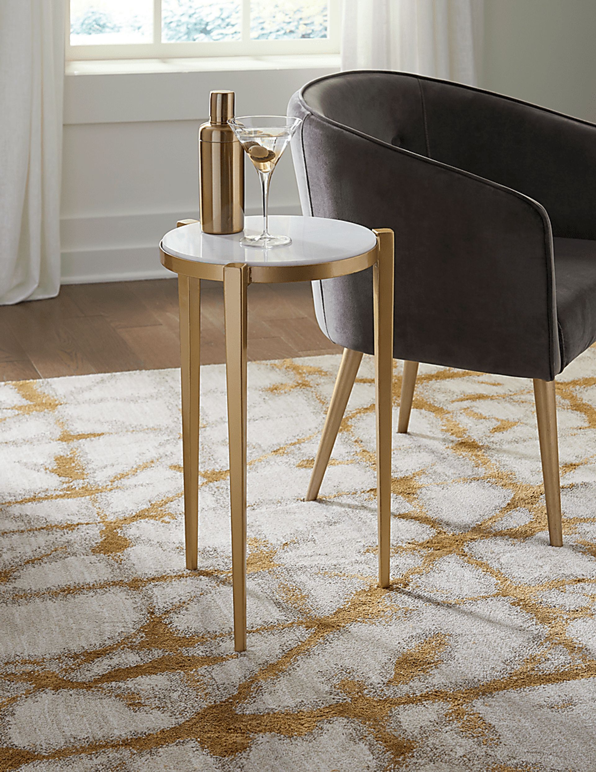 Briarbush White Accent Table - Image 2