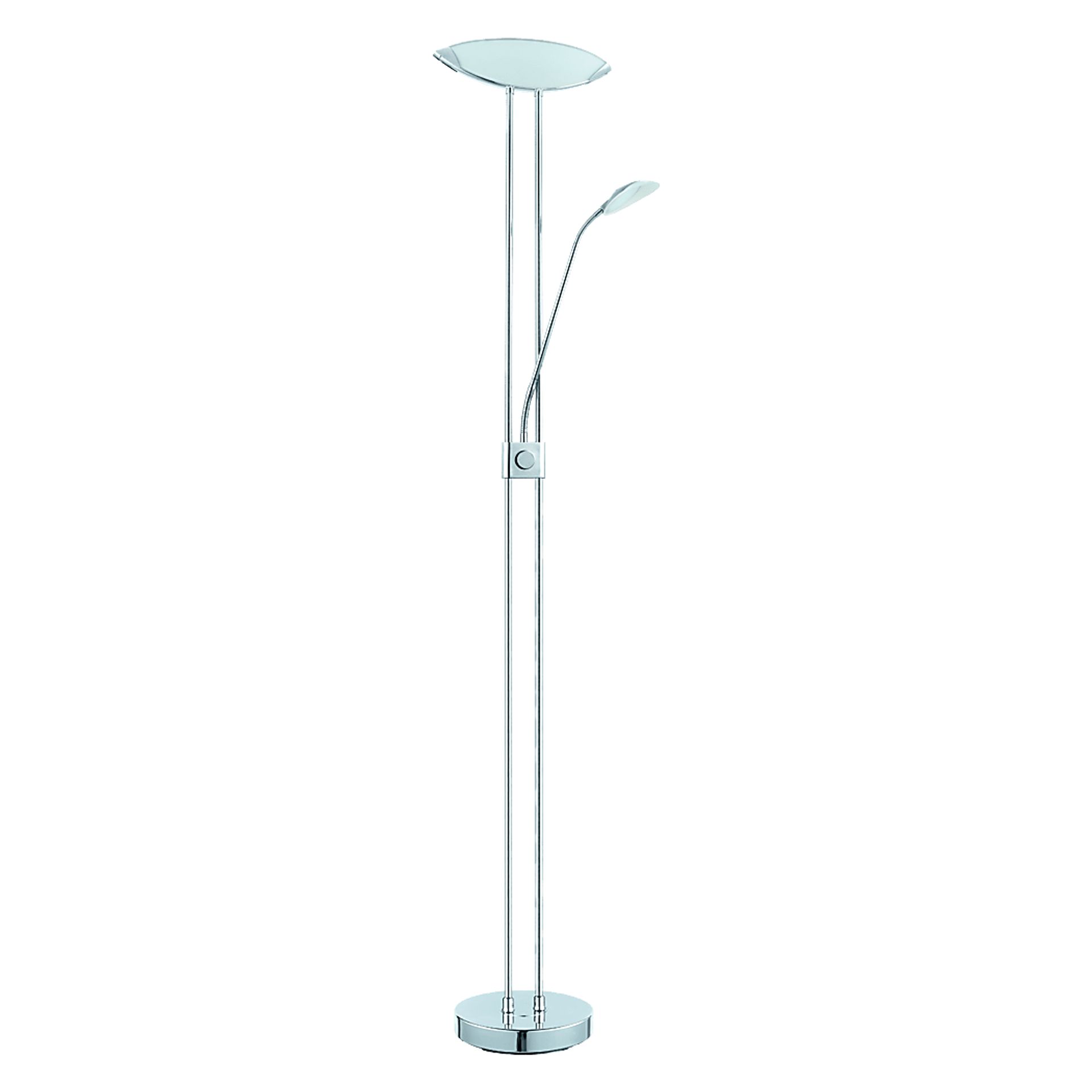 Briarcliff Place Chrome Floor Lamp - Image 1