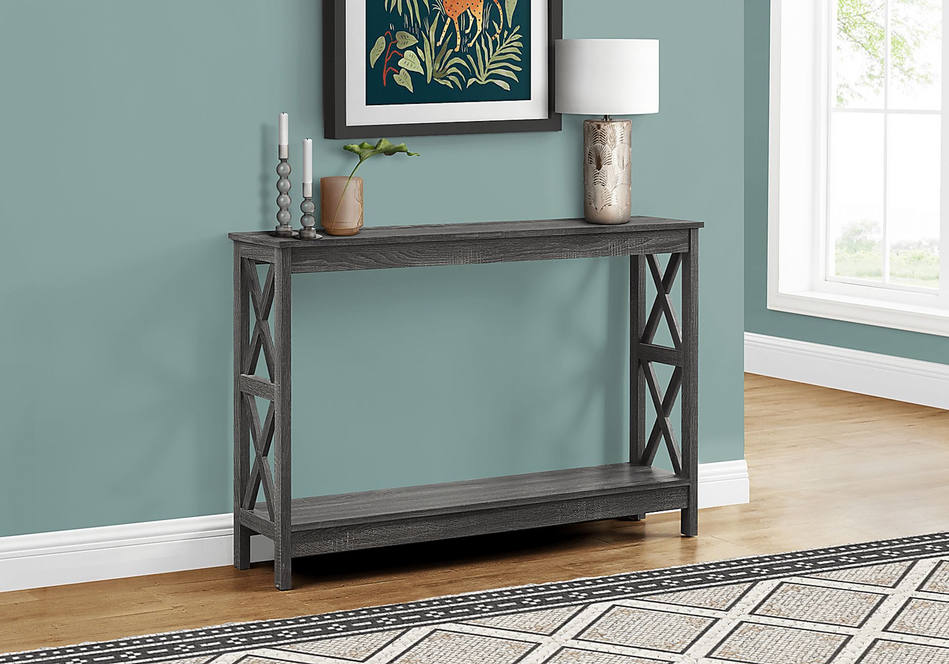 Briarfern Gray Sofa Table - Image 3