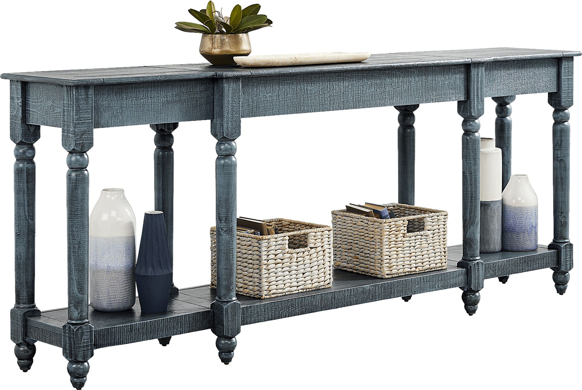 Briargate Blue 88 in. Console - Image 2