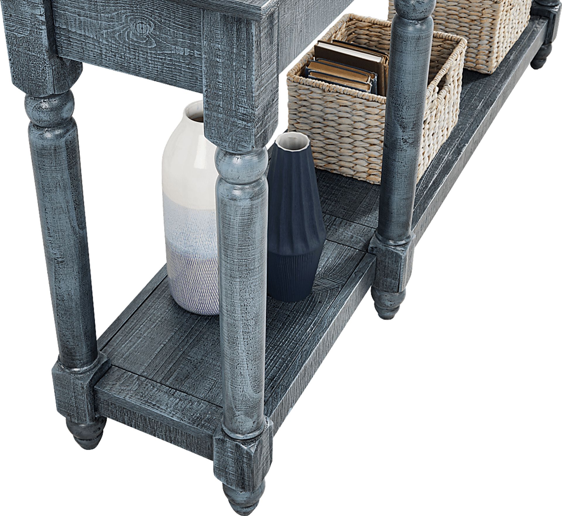 Briargate Blue 88 in. Console - Image 3
