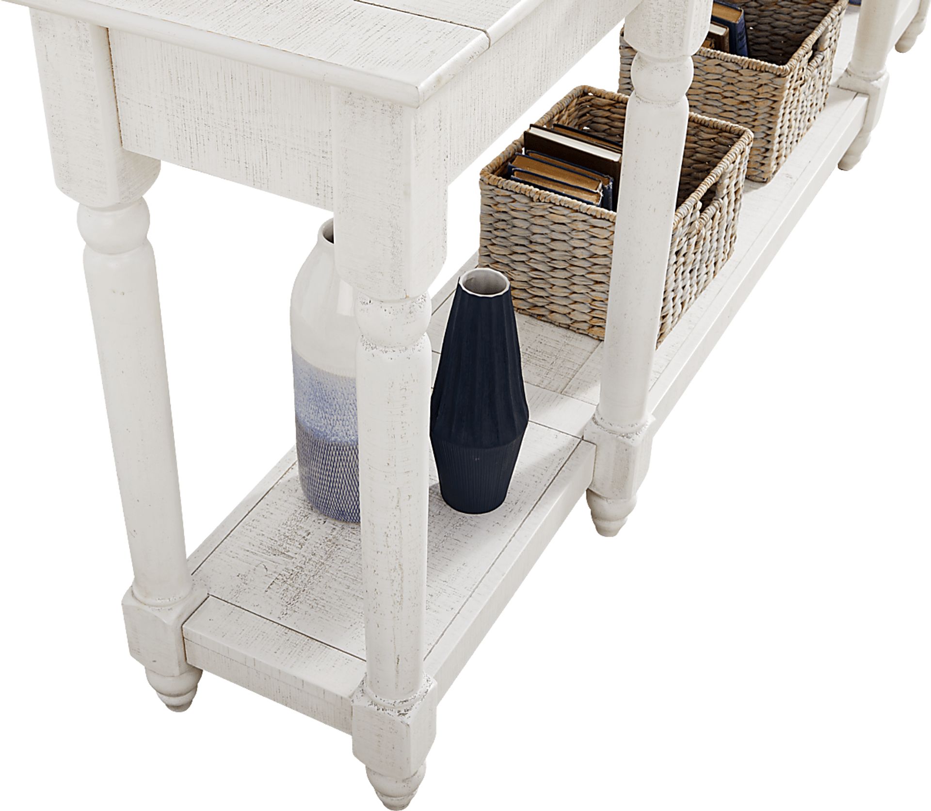 Briargate White 88 in. Console - Image 3