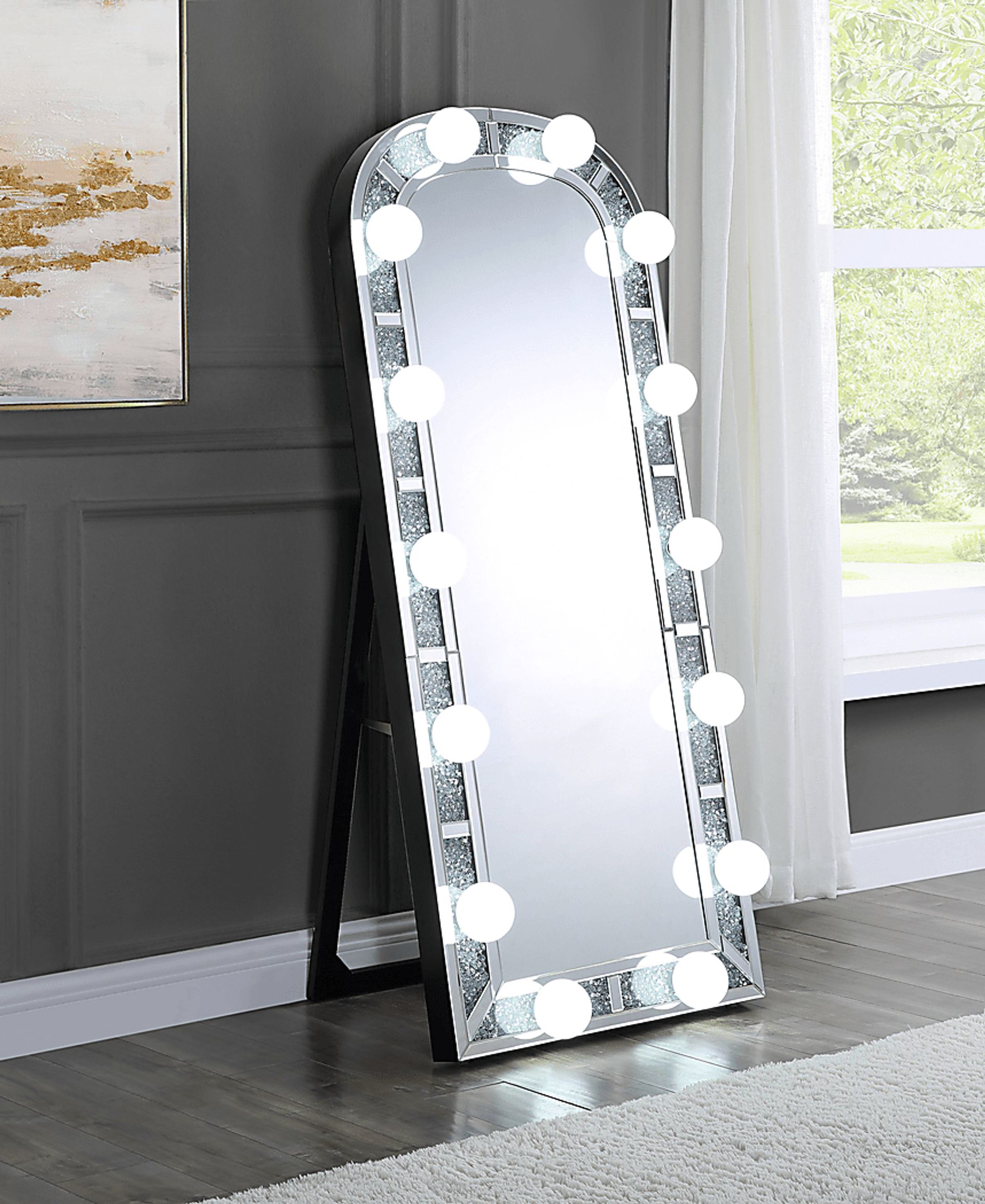 Briarglen Silver Floor Mirror - Image 2