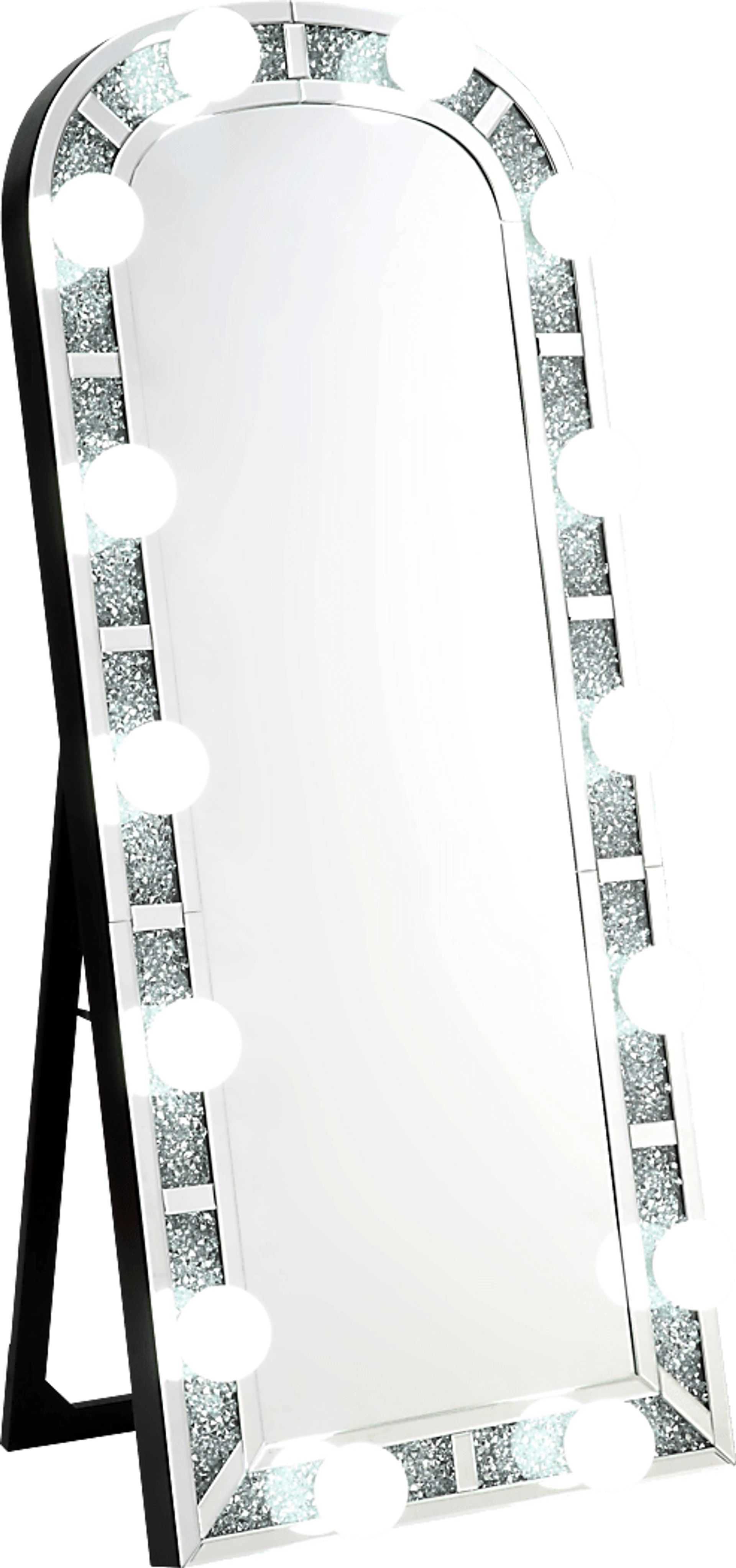 Briarglen Silver Floor Mirror - Image 1