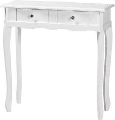 Briaridge White Console Table