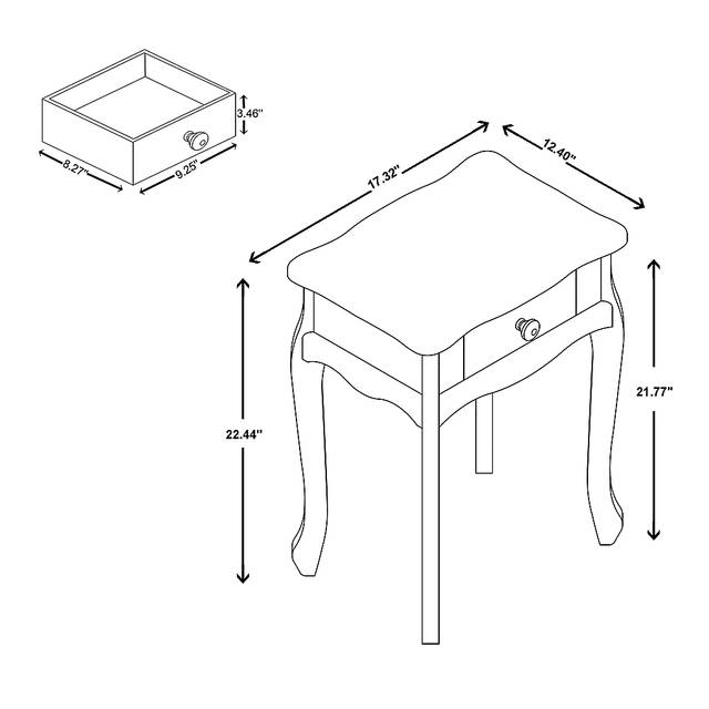 Briaridge White Nightstand - Thumbnail - Image 11