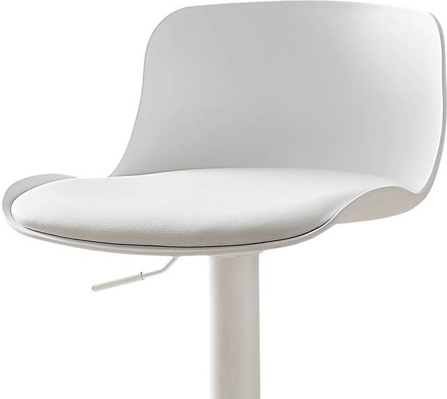 Briarknoll White Swivel Barstool, Set of 2 - Thumbnail - Image 2
