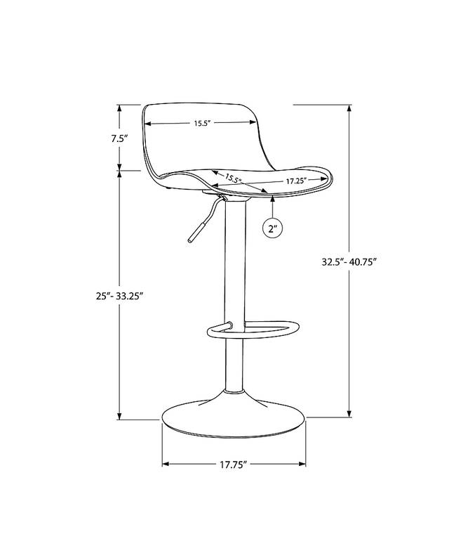 Briarknoll White Swivel Barstool, Set of 2 - Thumbnail - Image 4