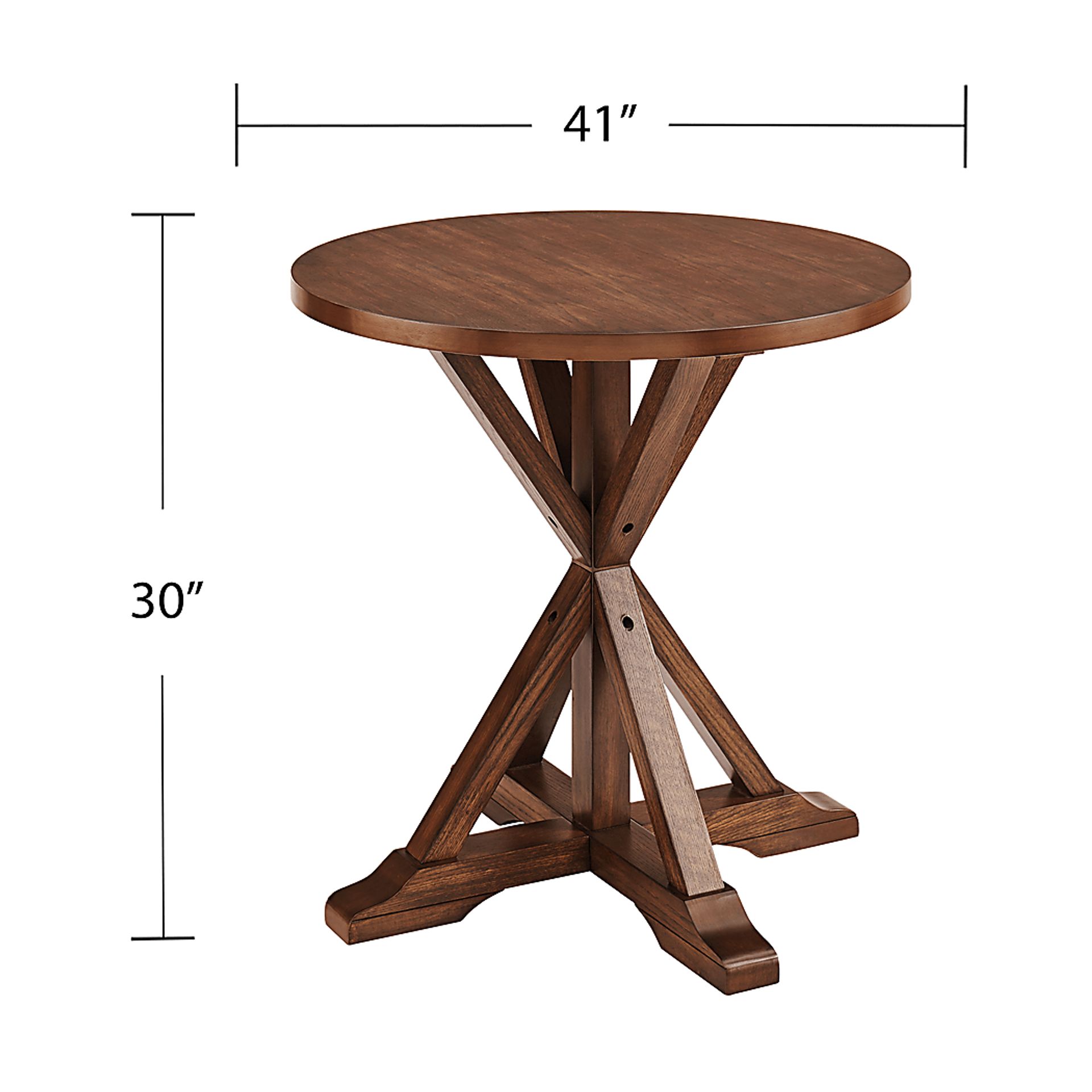 Briarmont Brown Bistro Table - Image 6