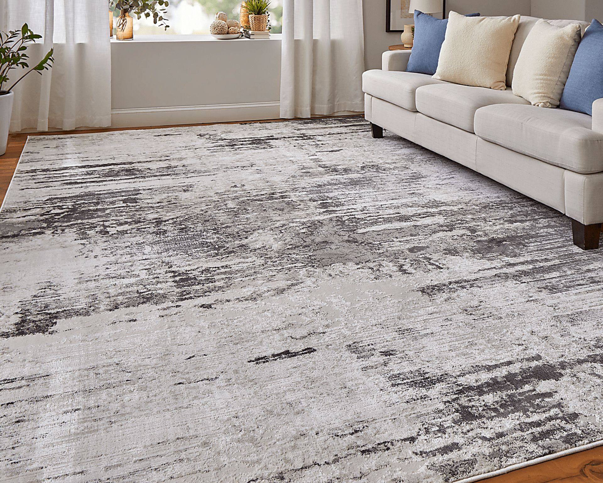 Briarpond Gray 5' x 8' Rug - Image 3