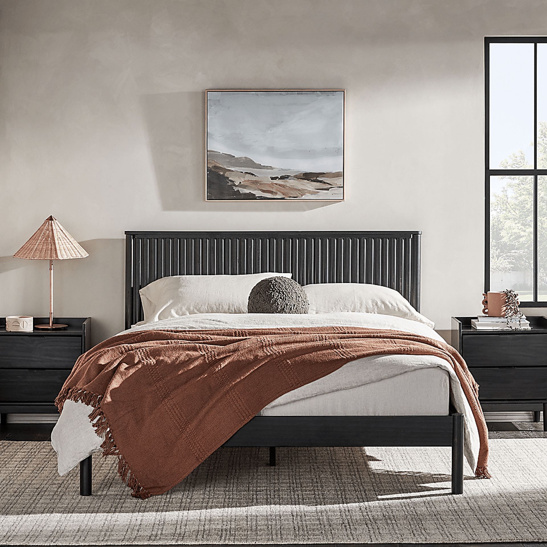 Briarthorne Black Queen Bed - Image 2