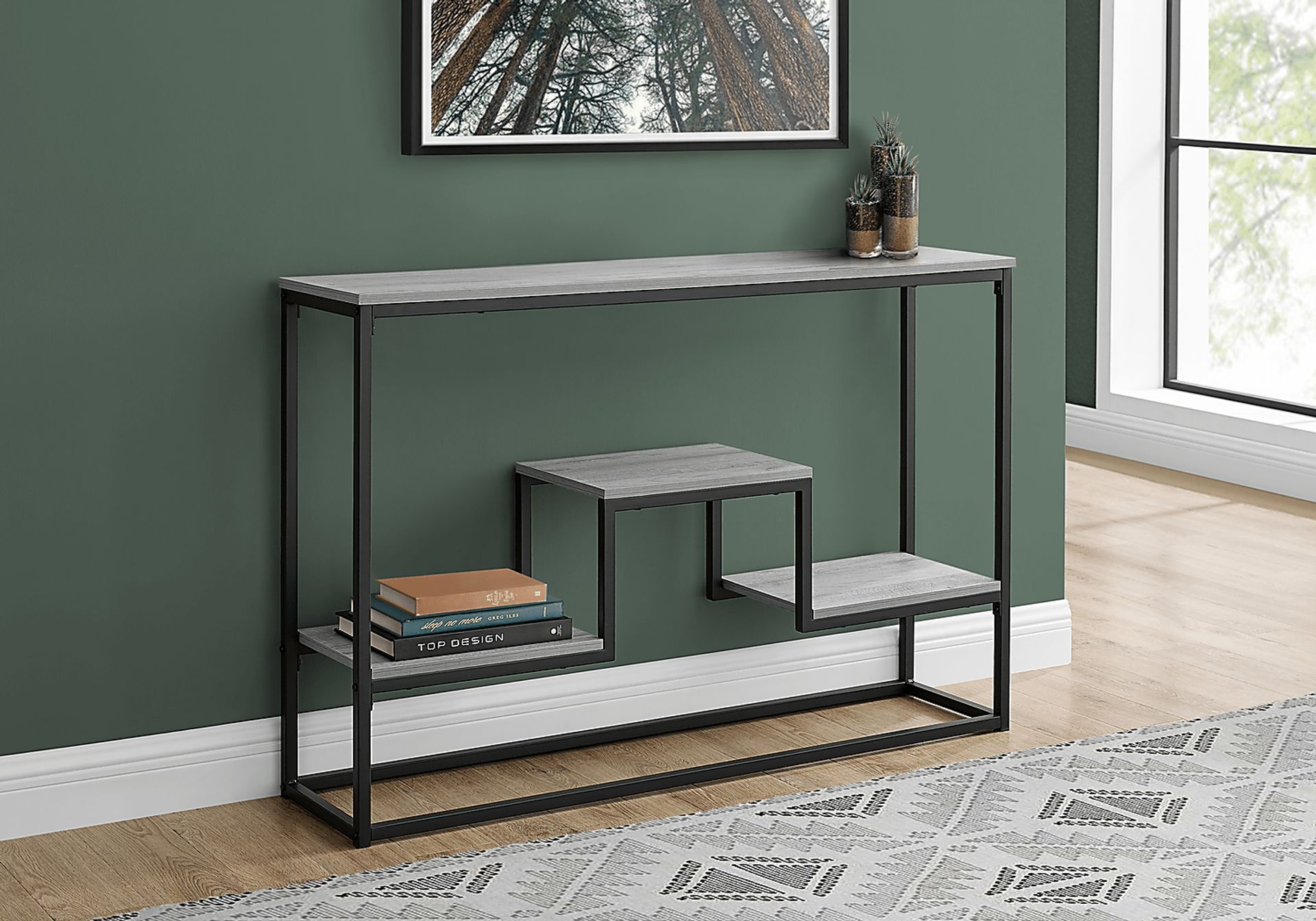 Briarvalley Gray Sofa Table - Image 3