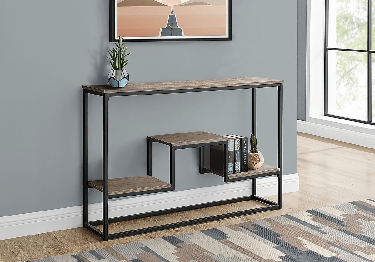 Briarvalley Taupe Colors,Light Wood Sofa Table | Rooms to Go